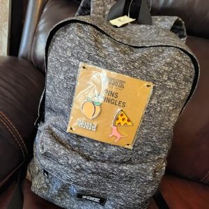 NWT VS PINK BACKPACK W VS PINS 📌